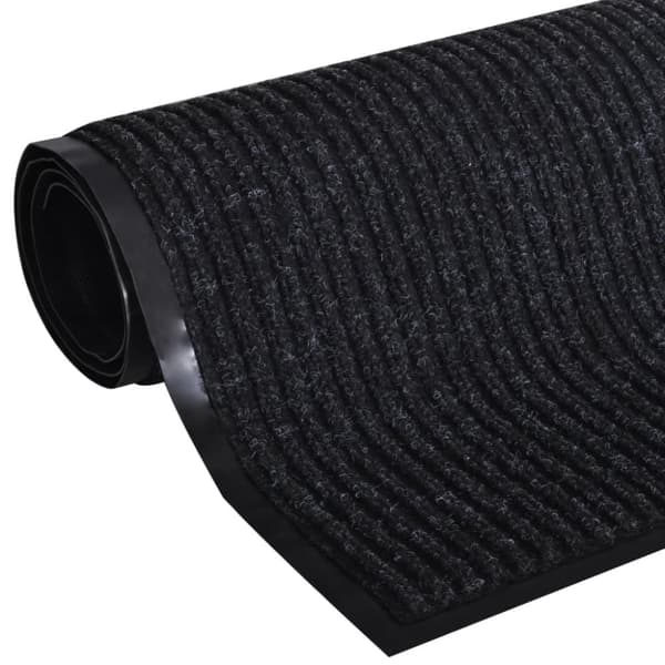 dørmåtte PVC 120 x 180 cm sort