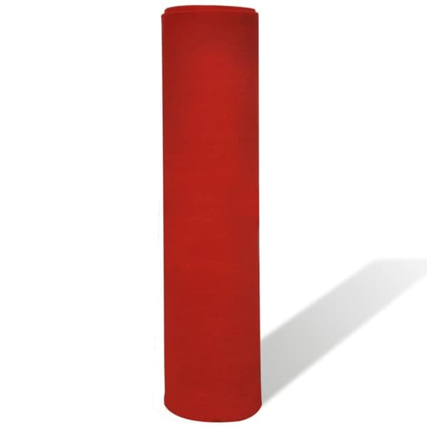 Röda mattan 1 x 5 m extra tung 400 g/m2