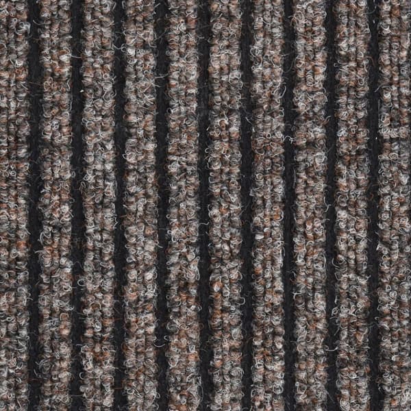 dørmåtte 80x120 cm stribet beige