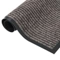 Miniatyrbillede 2 af 6: dørmåtte 80x120 cm stribet beige
