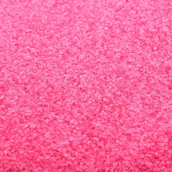 Dörrmatta tvättbar rosa 60x180 cm