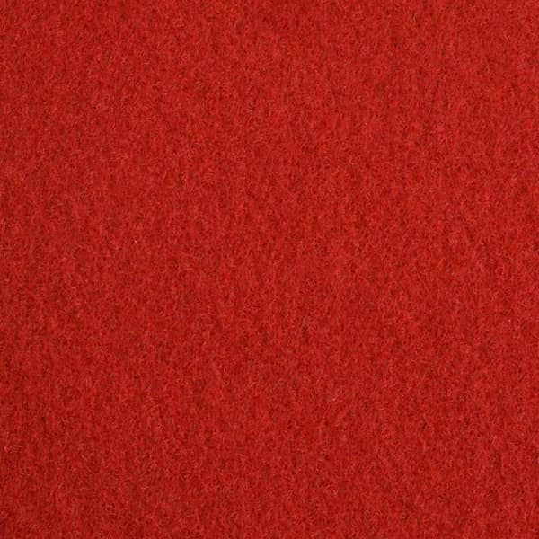 Näyttelymatto pelkistetty 1,2x12 m punainen