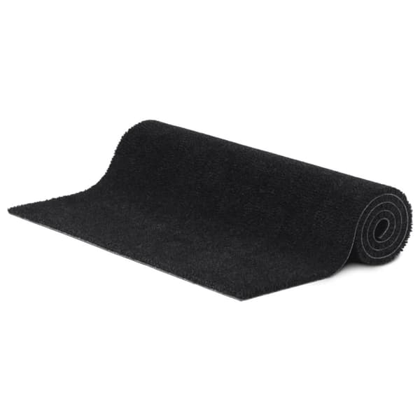 vidaXL Dørmatte svart 90x150 cm tuftet kokosfiber