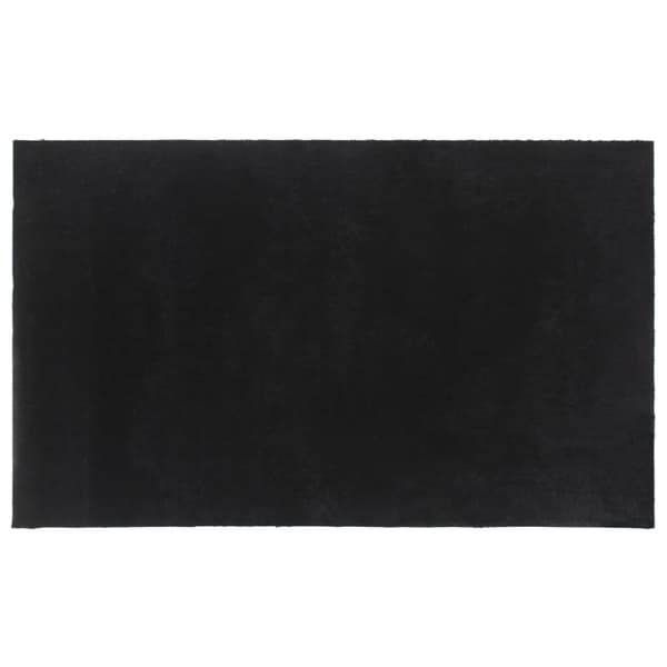 vidaXL Dørmatte svart 90x150 cm tuftet kokosfiber