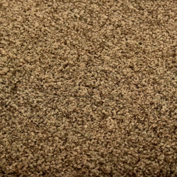 vaskbar dørmåtte 60x180 cm brun