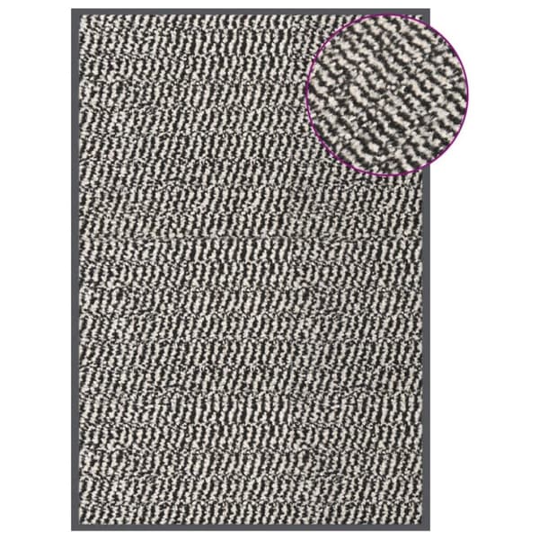 dørmåtte 60x90 cm tuftet lysebrun