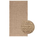 Miniatyrbillede 1 af 9: gulvtæppe ZIZUR 80x150 cm jute-look indendørs og udendørs