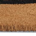 Miniatyrbillede 4 af 6: vidaXL dørmåtte 45x75 cm tuftet coir naturfarvet