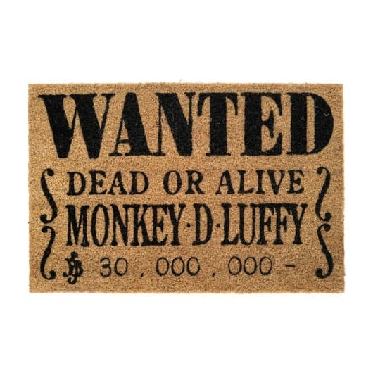 Dörrmatta - One Piece - Wanted