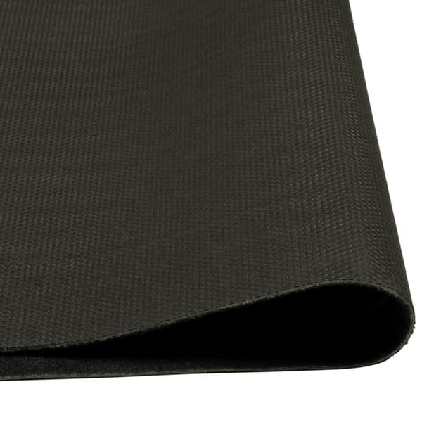 vidaXL Köksmatta maskintvättbar mugg svart 45x150 cm sammet