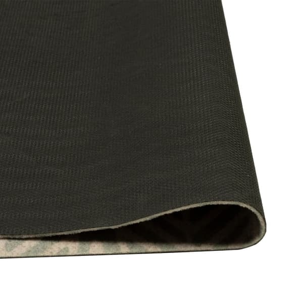 vidaXL Köksmatta maskintvättbar blad 60x180 cm sammet