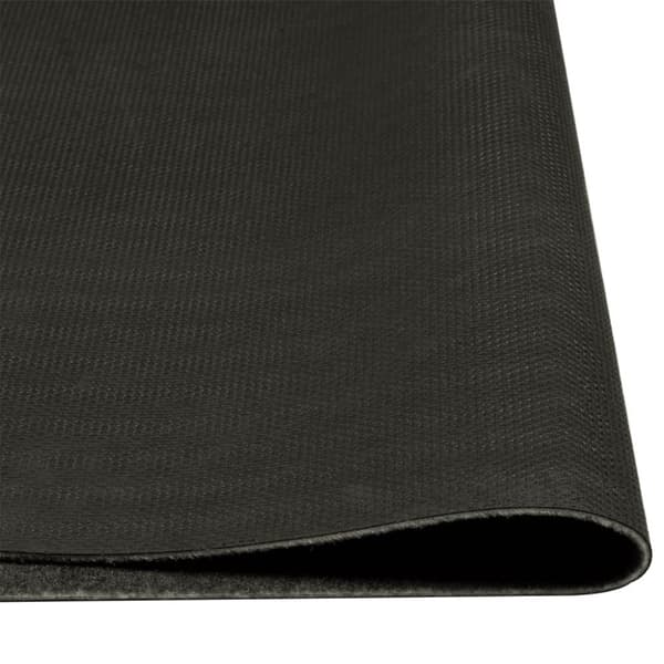 vidaXL Kjøkkenteppe vaskbar Wine grå 60x180 cm fløyel