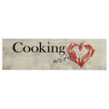 Miniatyrbilde 2 av 5: vidaXL Kjøkkenteppe vaskbar Peper Cooking 60x180 cm fløyel