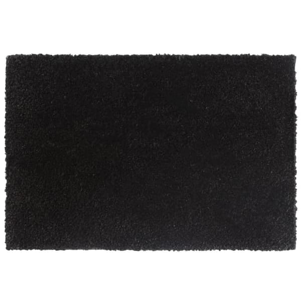 vidaXL Ovimatot 2 kpl musta 40x60 cm tuftattu kookos