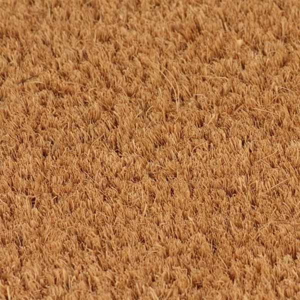 vidaXL dørmåtter 5 stk. 40x60 cm tuftet coir naturfarvet
