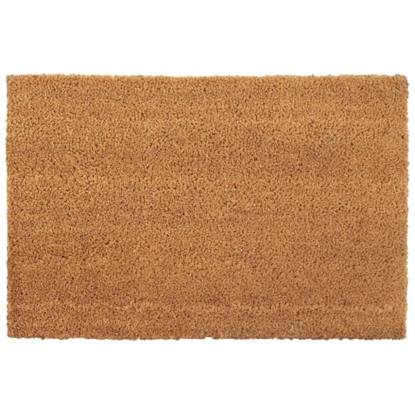 vidaXL Dørmatter 5 stk naturlig 40x60 cm tuftet kokosfiber