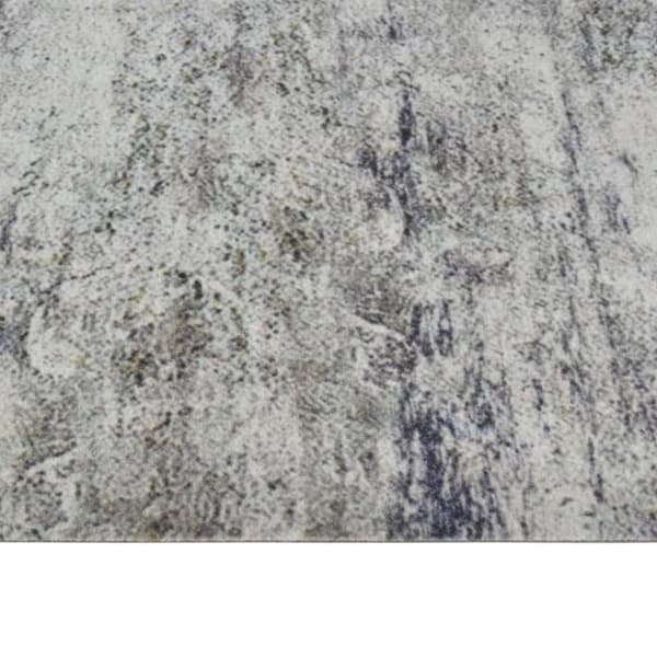 køkkentæppe 60x300 cm betondesign vaskbart velour