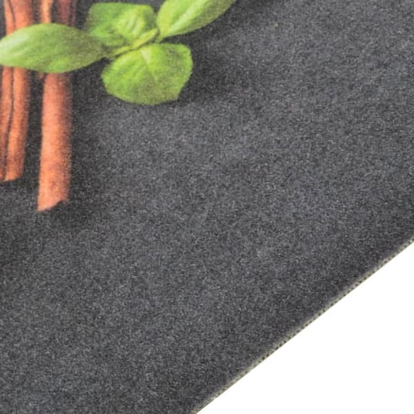 Köksmatta maskintvättbar kryddor 60x300 cm sammet