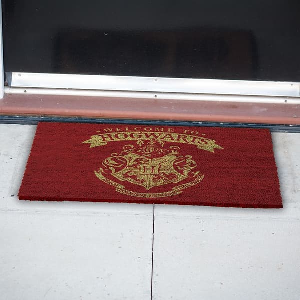 Harry Potter Welcome To Hogwarts Door Mat