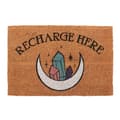 Miniatyrbilde 1 av 3: Something Different Natural Recharge Here Crystal Door Mat