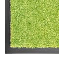 Miniatyrbild 4 av 7: vidaXL Dörrmatta tvättbar grön 60x90 cm -  Dörrmattor