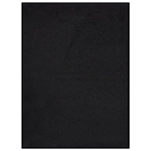 vidaXL Ovimatto musta 60x80 cm -  Kynnysmatot