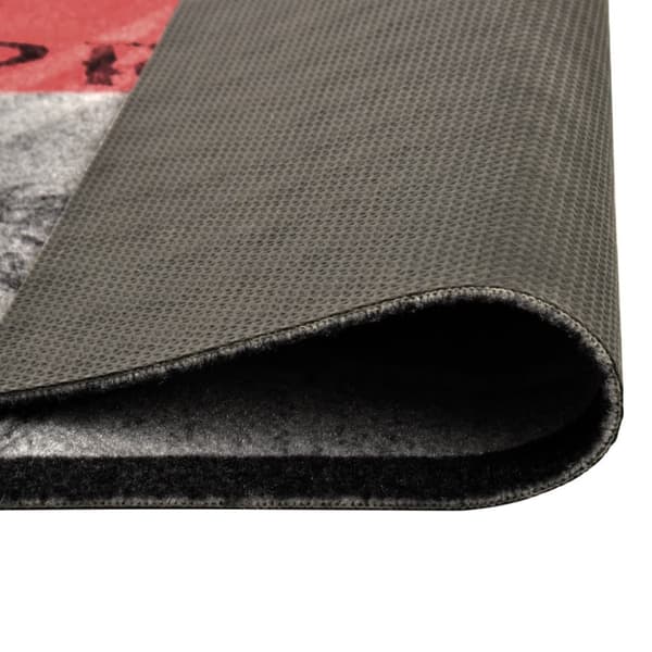 vidaXL Köksmatta maskintvättbar tomato 60x180 cm - Dörrmattor