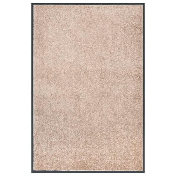 vidaXL dørmåtte 80x120 cm beige - Dørmåtter