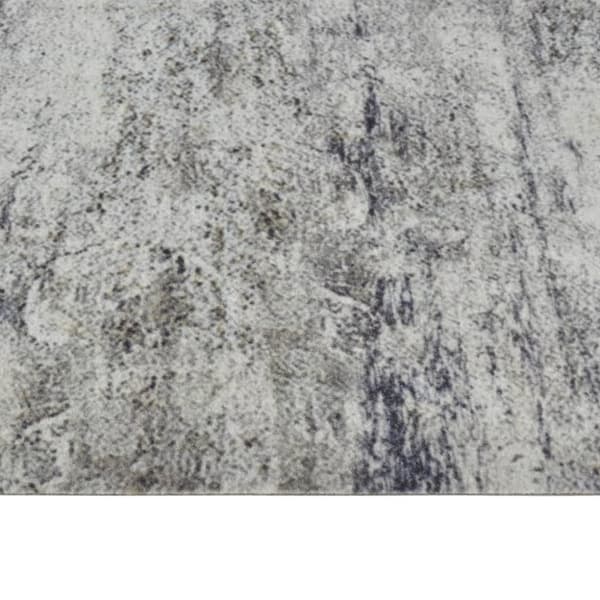vidaXL køkkentæppe 60x180 cm betondesign vaskbart velour - Dørmåtter