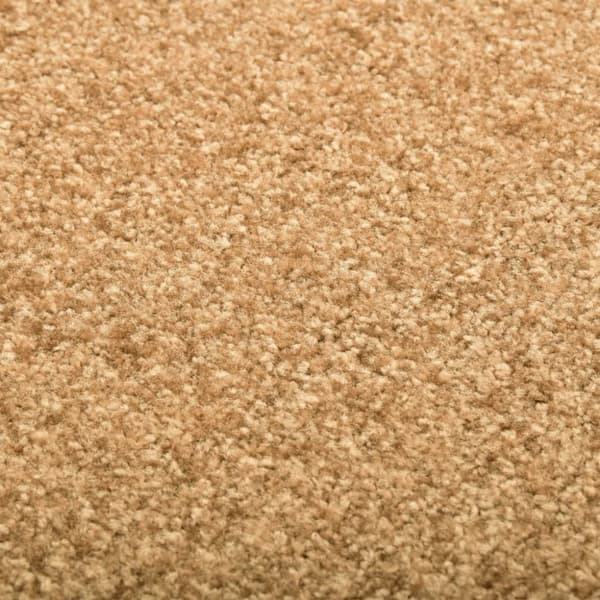 vidaXL vaskbar dørmåtte 60x180 cm cremefarvet - Dørmåtter