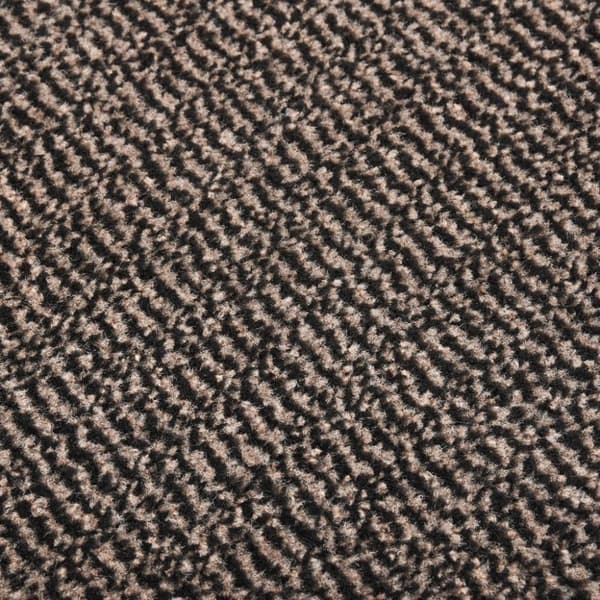vidaXL Dörrmatta tuftad 120x180 cm mörkbrun - Dörrmattor