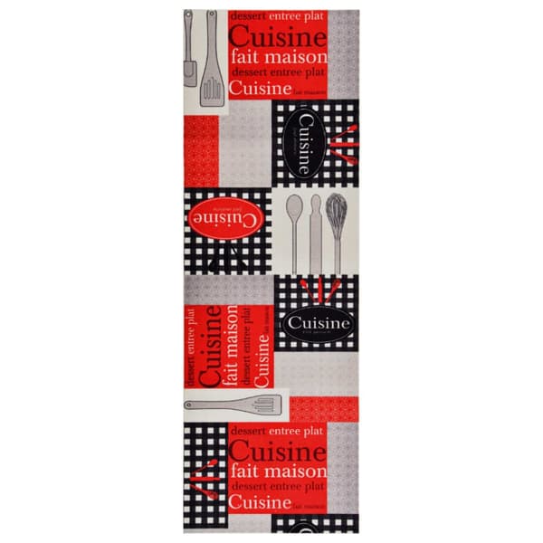 vidaXL Köksmatta maskintvättbar cuisine 45x150 cm -  Dörrmattor