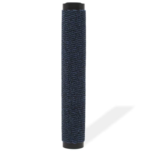 vidaXL Kuramatto suorakulmainen nukkapinta 60x90 cm sininen - Kynnysmatot