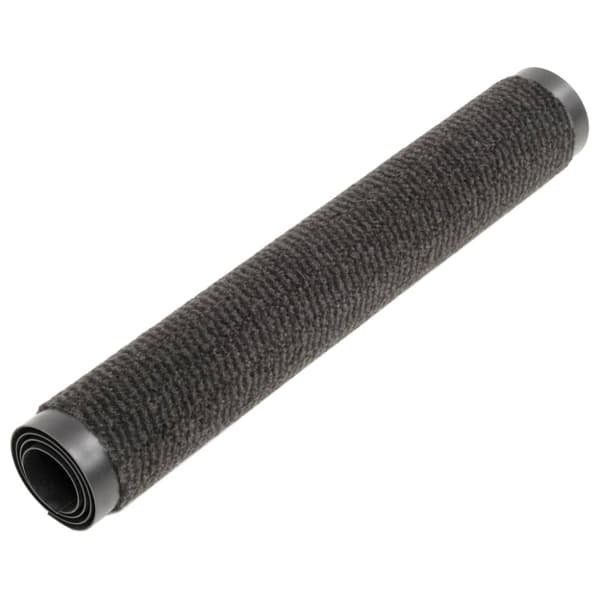 vidaXL Kuramatot 2 kpl suorakulmainen nukkapinta 90x150 cm musta -  Kynnysmatot