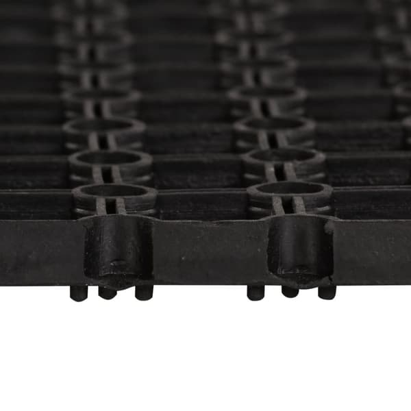 vidaXL måtte gummi 16 mm 100 x 150 cm - Dørmåtter