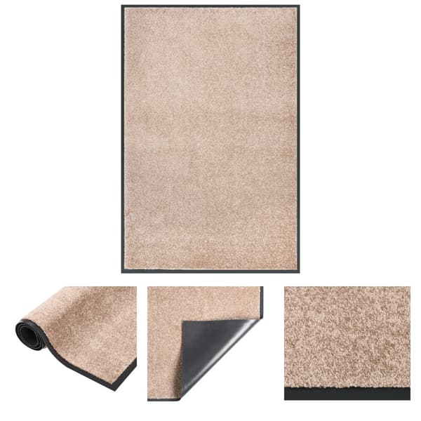 The Living Store dørmåtte 80x120 cm beige - Dørmåtter
