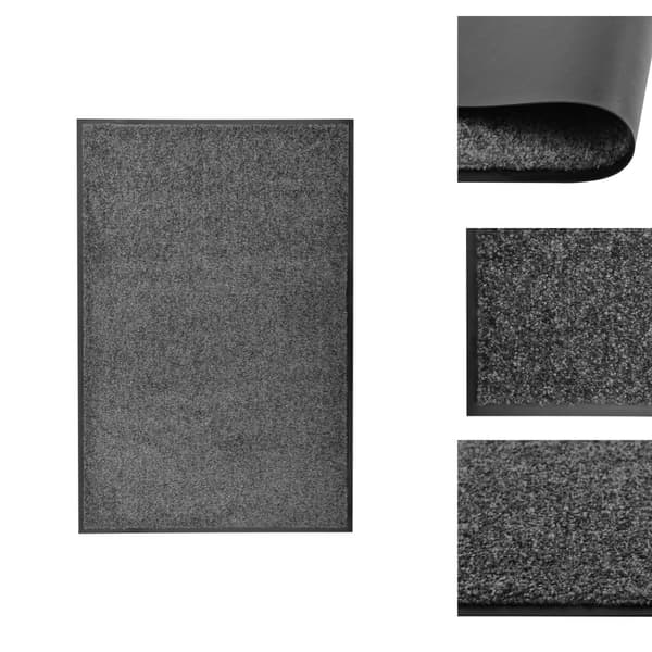 Dörrmattor - Living Dörrmatta tvättbar antracit 60x90 cm