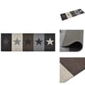 Pikkukuva 1 / 6: Kynnysmatot - Living Keittiön pestävä lattiamatto Stars 45x150 cm