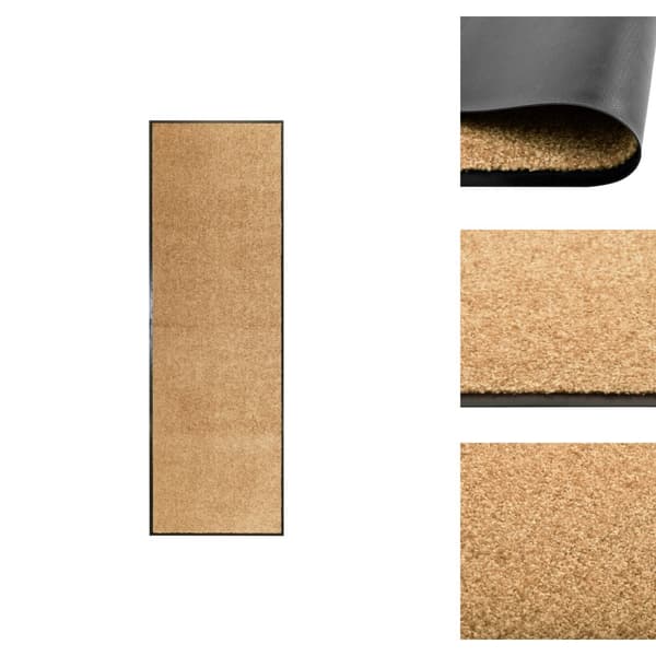 Dörrmattor - Living Dörrmatta tvättbar gräddvit 60x180 cm