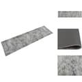 Miniatyrbillede 1 af 6: Dørmåtter - Living køkkentæppe 45x150 cm betondesign vaskbart velour