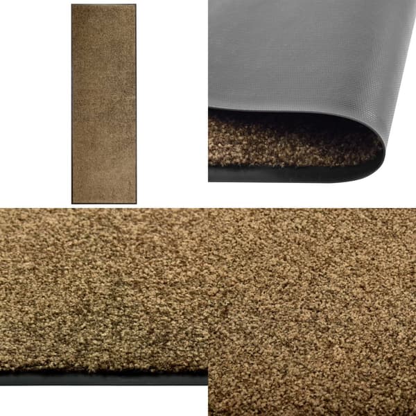 Dörrmatta tvättbar brun 60x180 cm - Dörrmatta - Entrematta - Home & Living