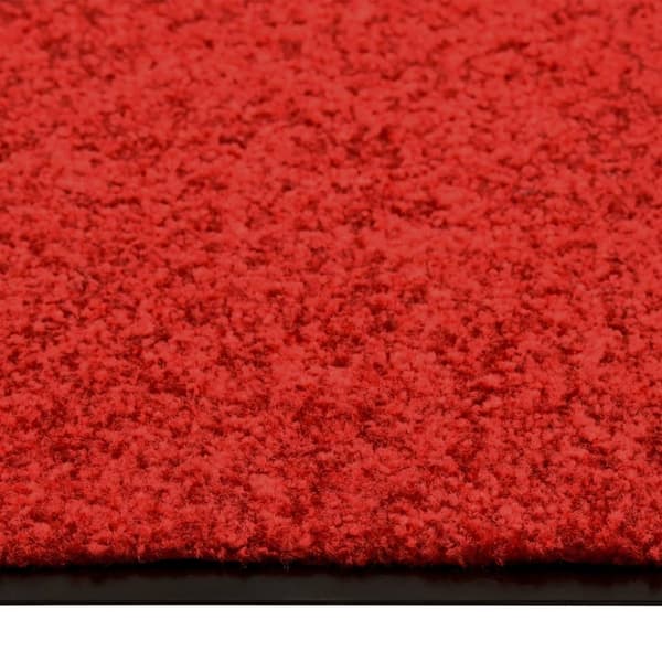 Ovimatto pestävä punainen 60x90 cm - Ovimatto - Ovimatot - Home & Living