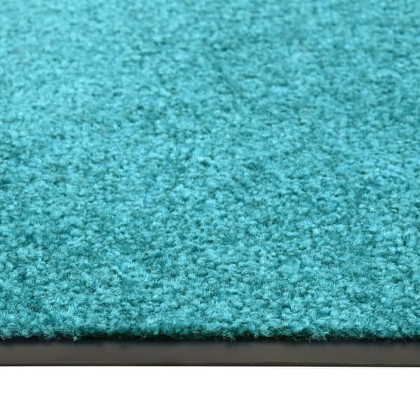Ovimatto pestävä sinivihreä 90x120 cm - Ovimatto - Ovimatot - Home & Living