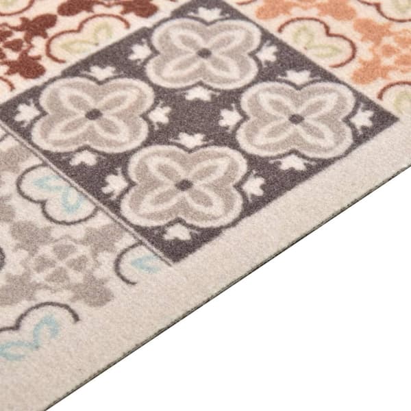 Vaskbar køkkenmåtte 45x150 cm mosaikmønster - Køkkenmåtte - Køkkenmåtter - Home & Living