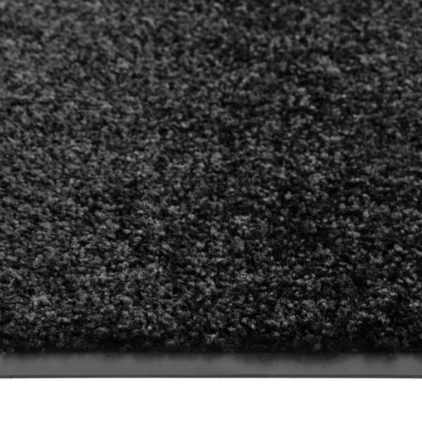 Vaskbar dørmåtte 60x180 cm sort - Dørmåtte - Dørmåtter - Home & Living
