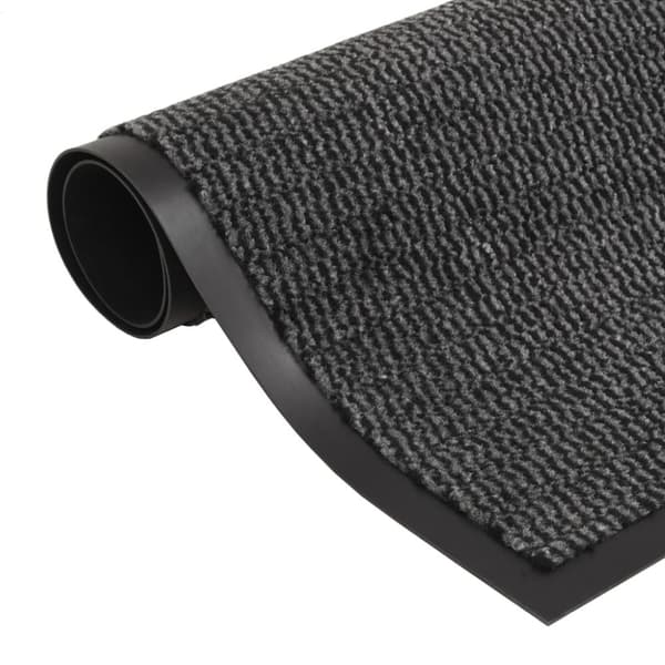 Dörrmattor 2 st rektangulär tuftad 120x180 cm antracit - Dörrmatta - Dörrmattor - Home & Living