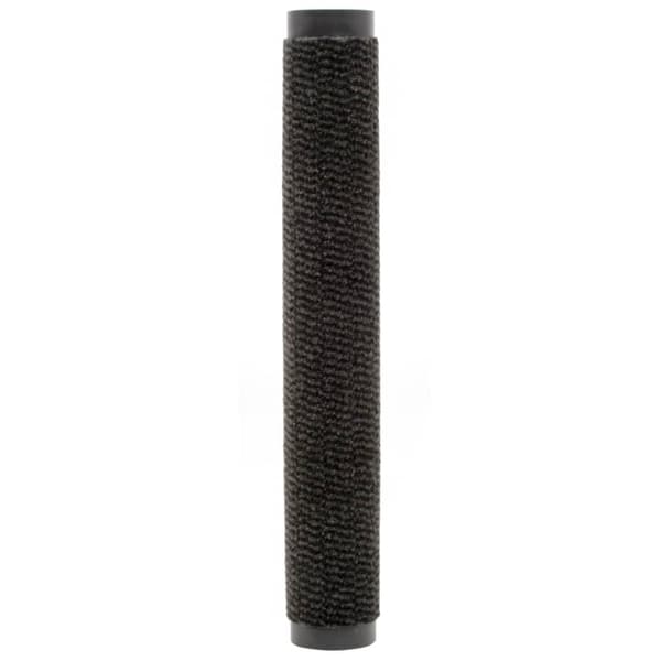 Dörrmattor 2 st rektangulär tuftad 80x120 cm svart - Dörrmatta - Dörrmattor - Home & Living