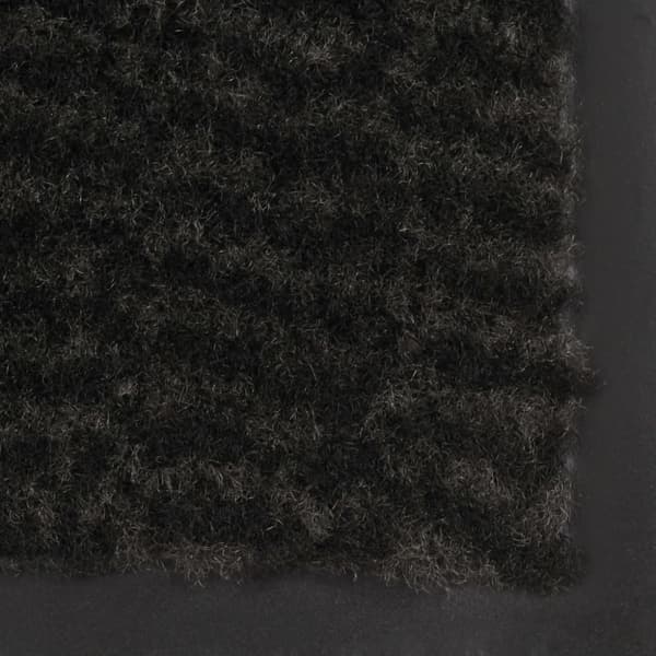 Dörrmattor 2 st rektangulär tuftad 80x120 cm svart - Dörrmatta - Dörrmattor - Home & Living