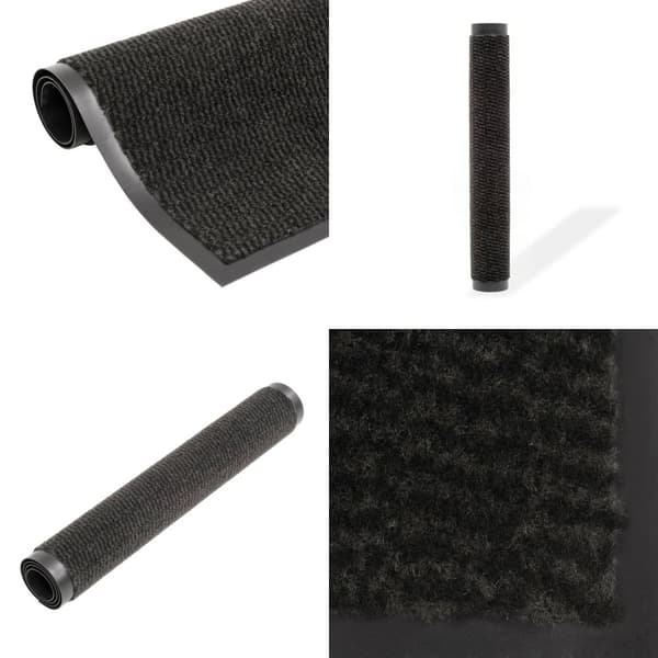 Dörrmatta rektangulär tuftad svart 60x90 cm - Dörrmatta - Dörrmattor - Home & Living