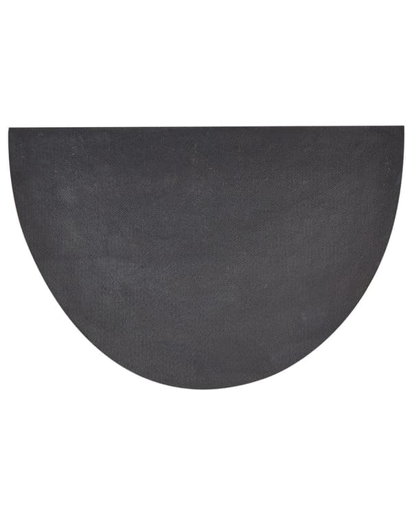 Dørmåtte Gul Kokosfiber med skridsikker PVC-bagside 40 x 60 cm Citron Moderne Stil
